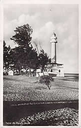 Macuti Lighthouse all white Mozambique